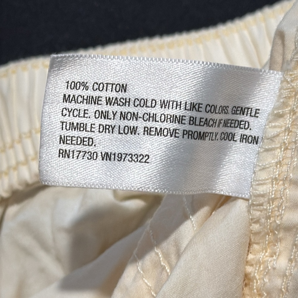 Wild Fable Off White Cream Cargo Pants Women's Medium NWT - Picture 8 of 10